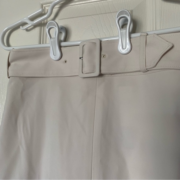 Banana Republic NWT Straight Skirt Size 00 Petite Bone/Ivory Color - Picture 3 of 8